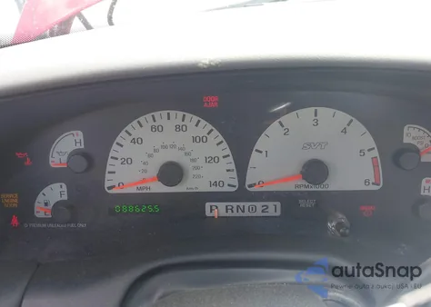 2001 Ford F-150 Svt Lightning from USA, damaged, VIN 2FTZF07381CA84956